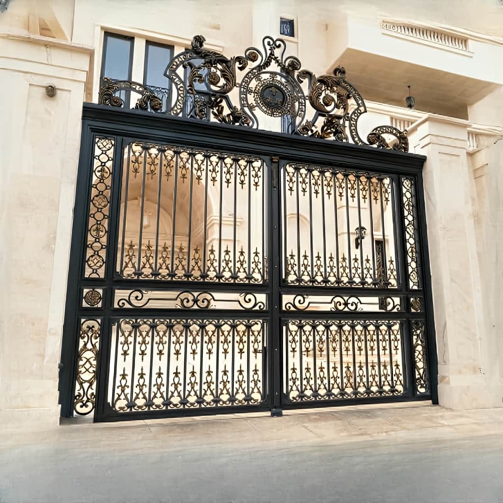 قیمت درب فلزی ورسای پروژه ویلایی