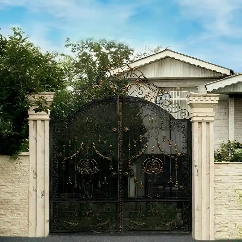 خرید درب فلزی پیچک برای پارکینگ