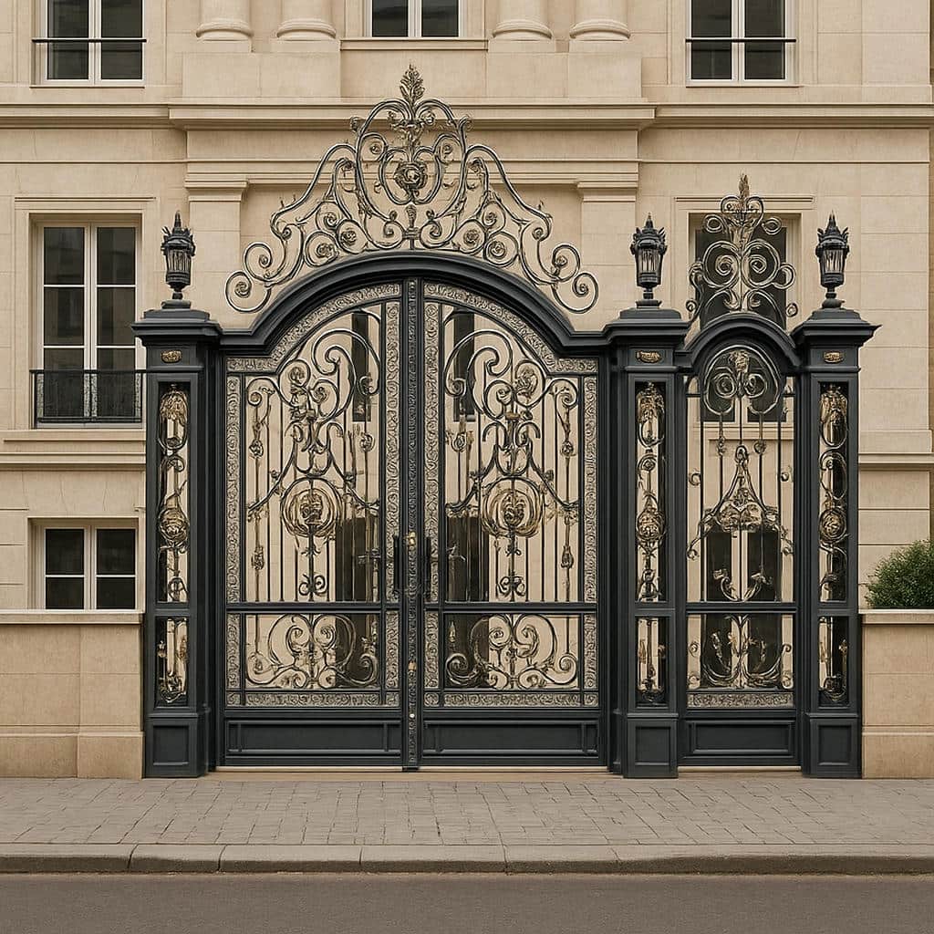 درب فلزی پیچک لوکس مدرن