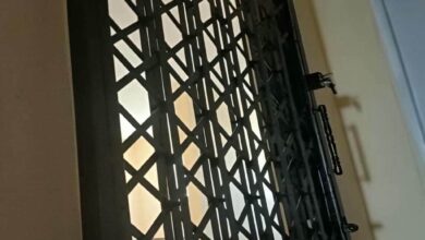 درب آکاردئونی در قشم