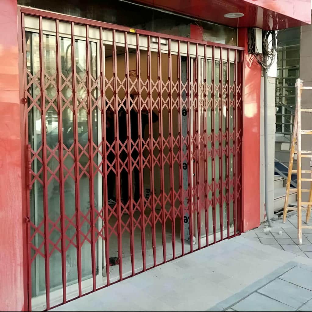 قیمت درب آکاردئونی آپارتمانی در رشت