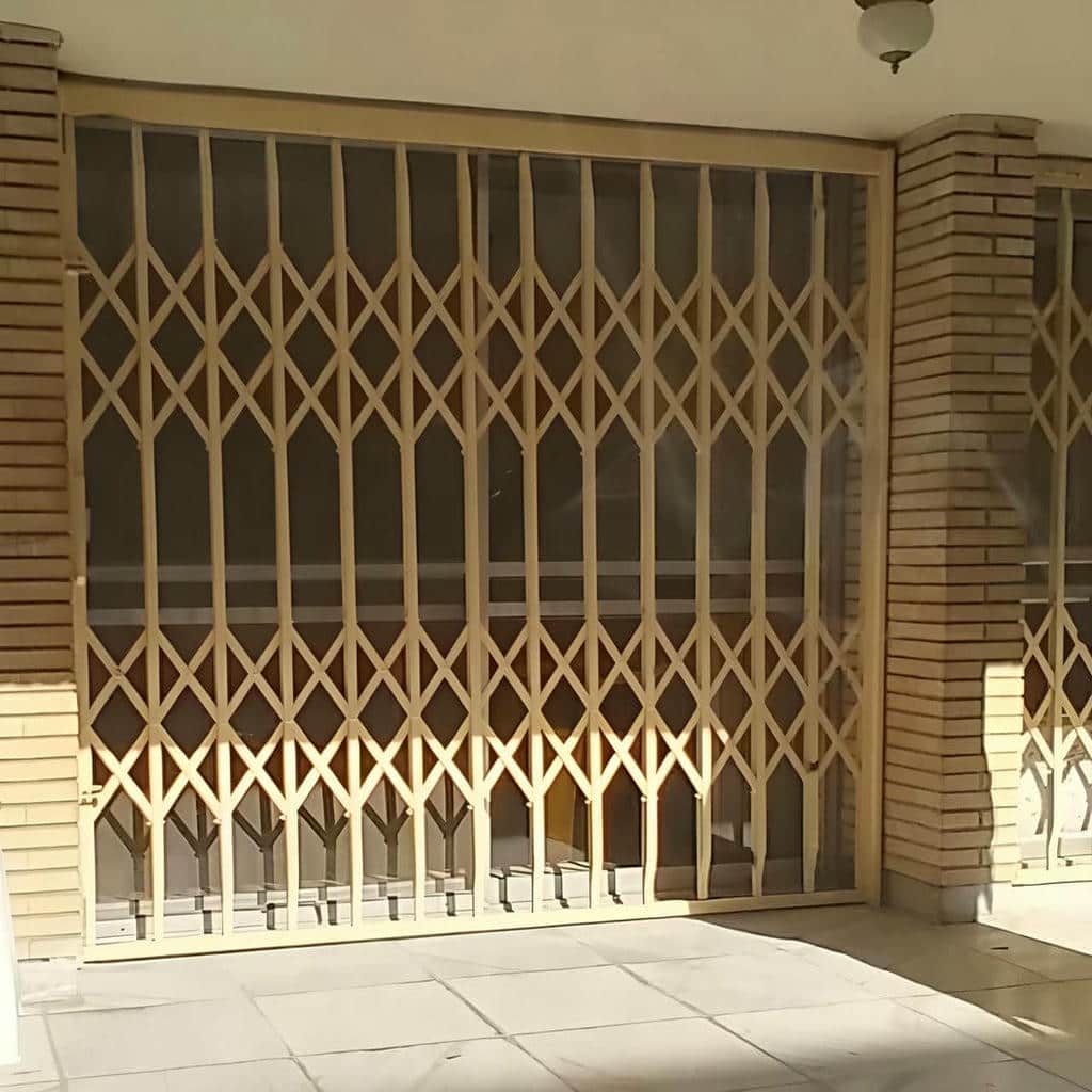 خرید درب آکاردئونی فلزی در محمودآباد