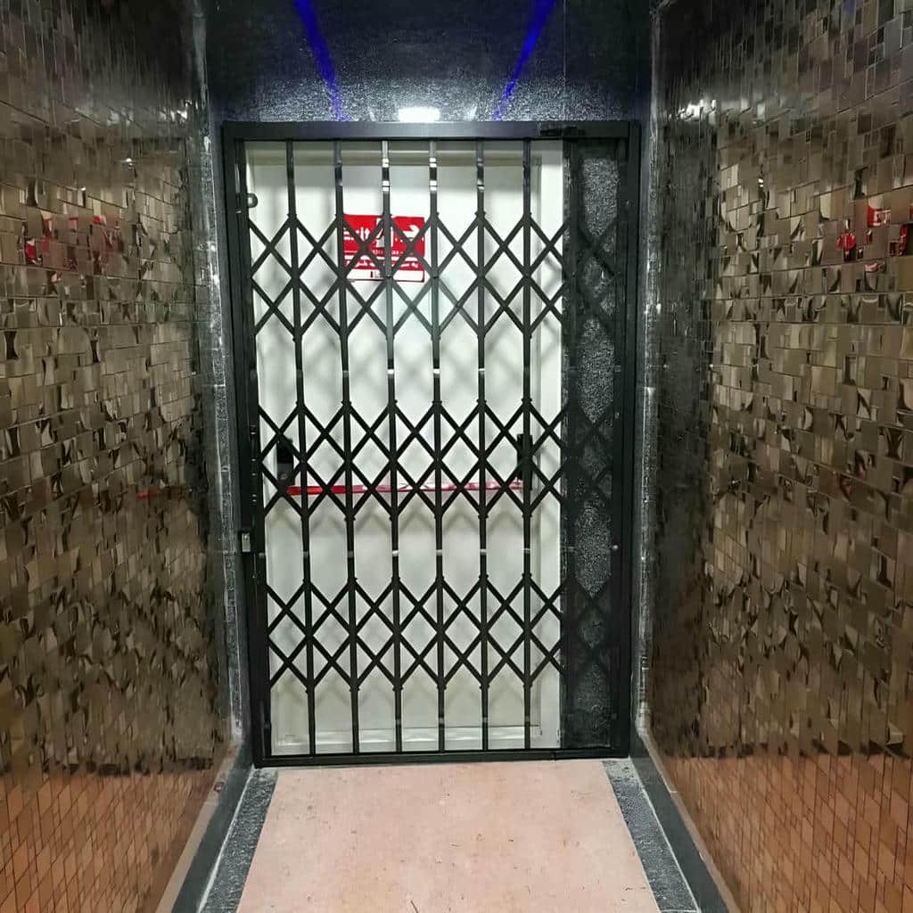 قیمت درب آکاردئونی حفاظ پشت درب در نوشهر
