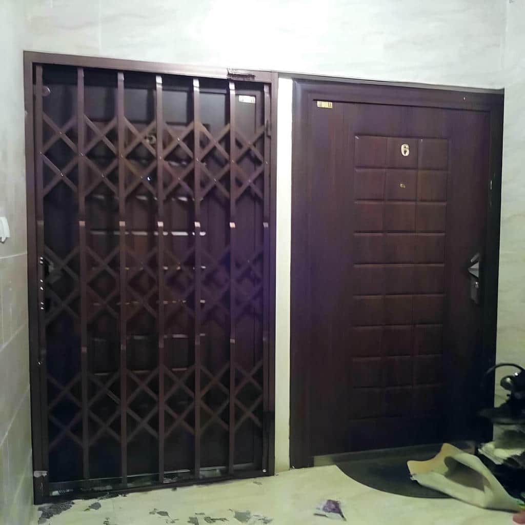 قیمت درب آکاردئونی ابعاد سفارشی در شهریار