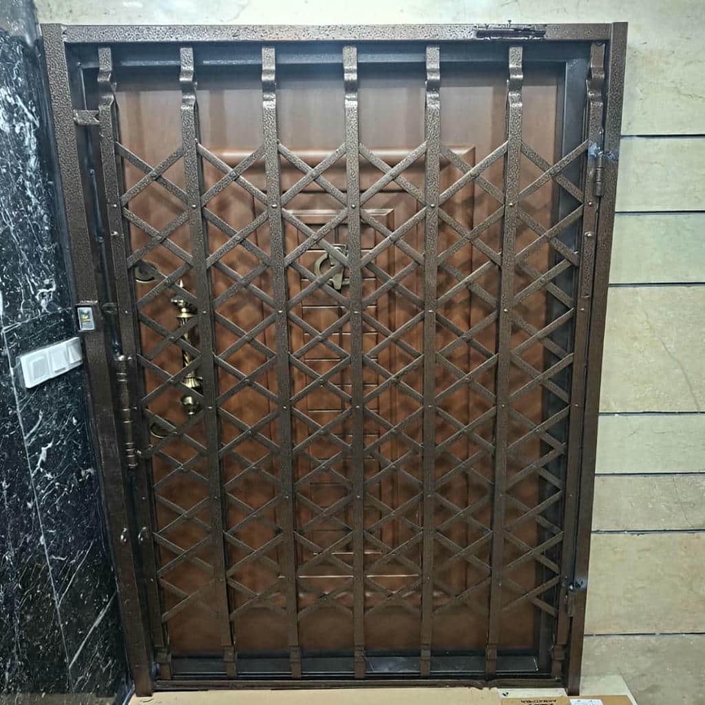 قیمت درب آکاردئونی ضدسرقت در اشتهارد