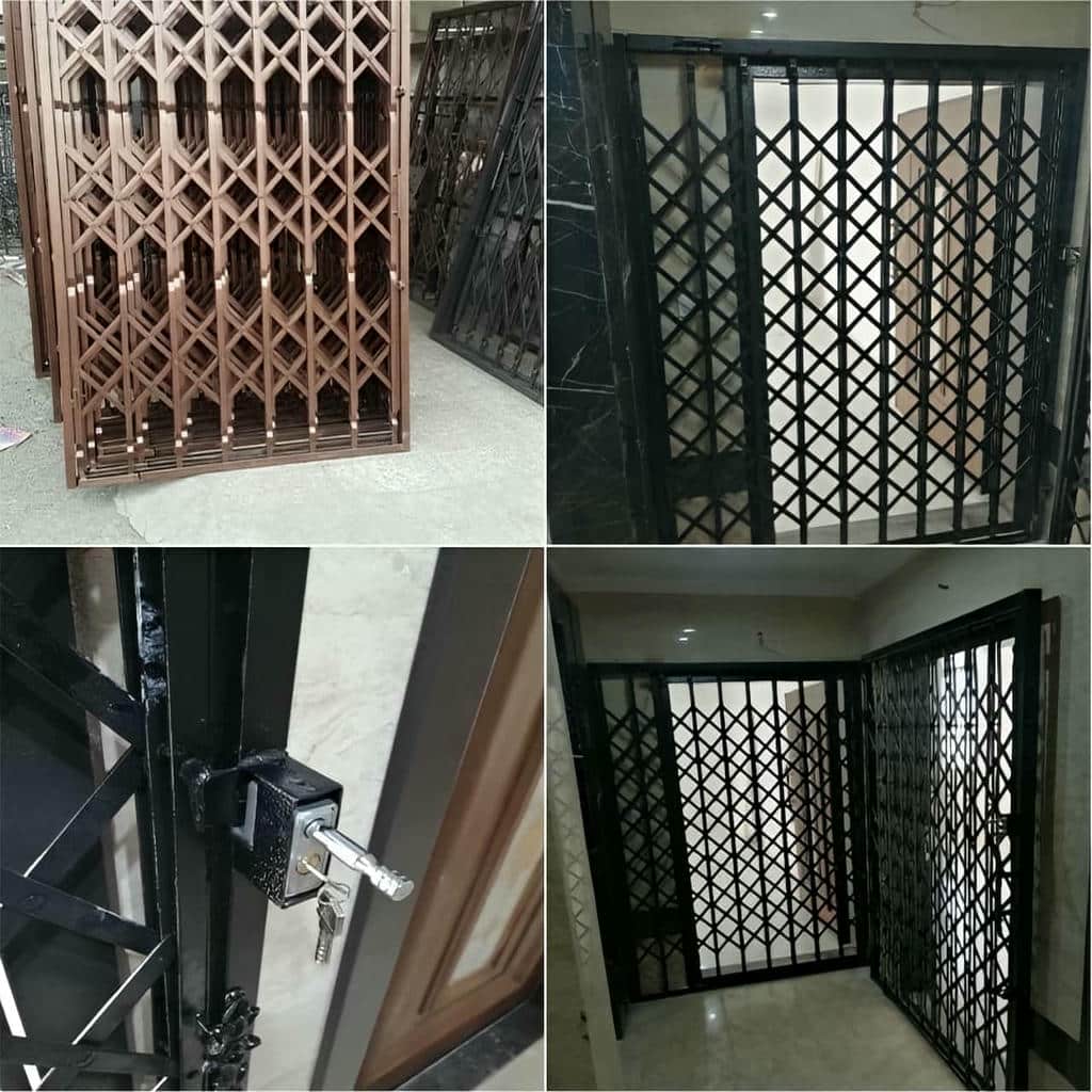 فروش درب آکاردئونی ضدسرقت در عظیمیه کرج