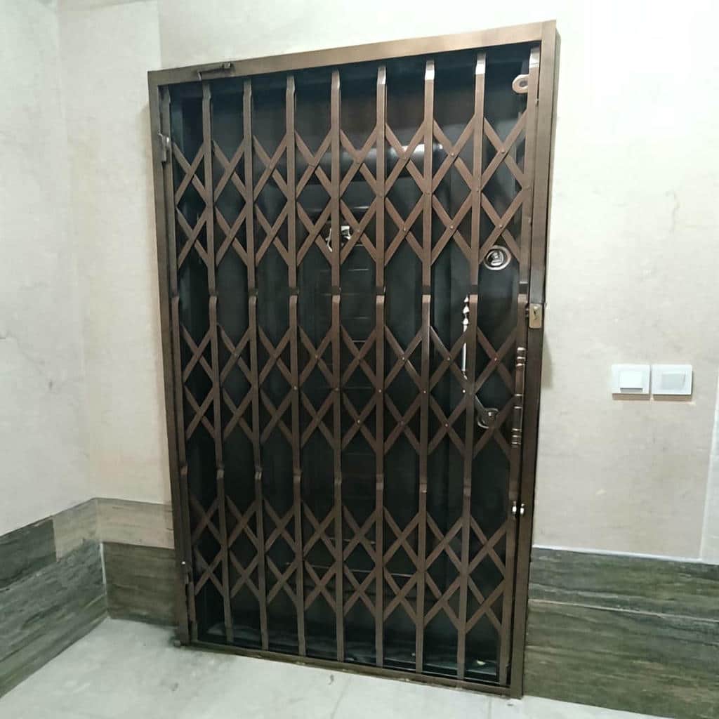 قیمت درب آکاردئونی حفاظ پشت درب در بندر انزلی
