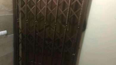 درب آکاردئونی در رشت