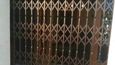 درب آکاردئونی در اصفهان