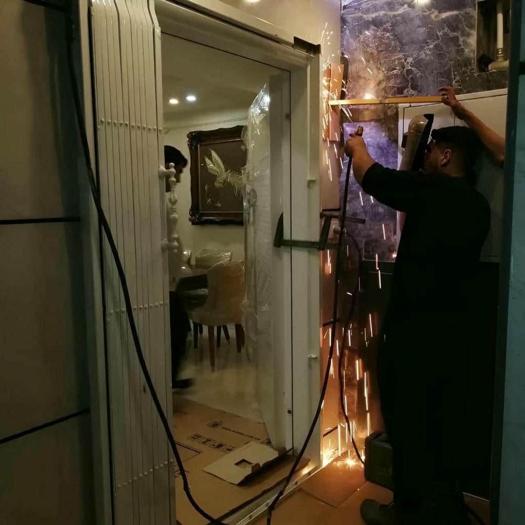 فروش درب آکاردئونی آپارتمانی در کرج