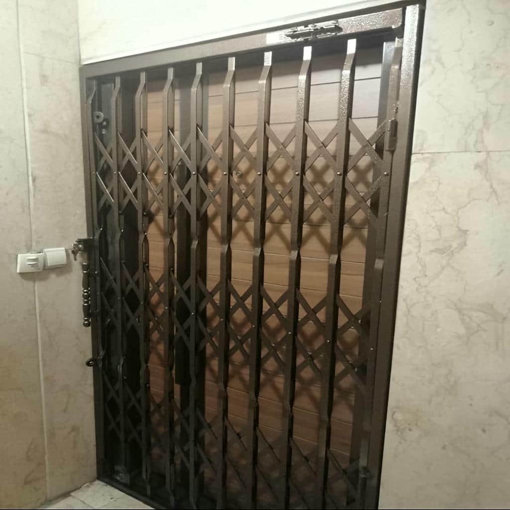 قیمت درب آکاردئونی نمای کلاسیک در رفسنجان
