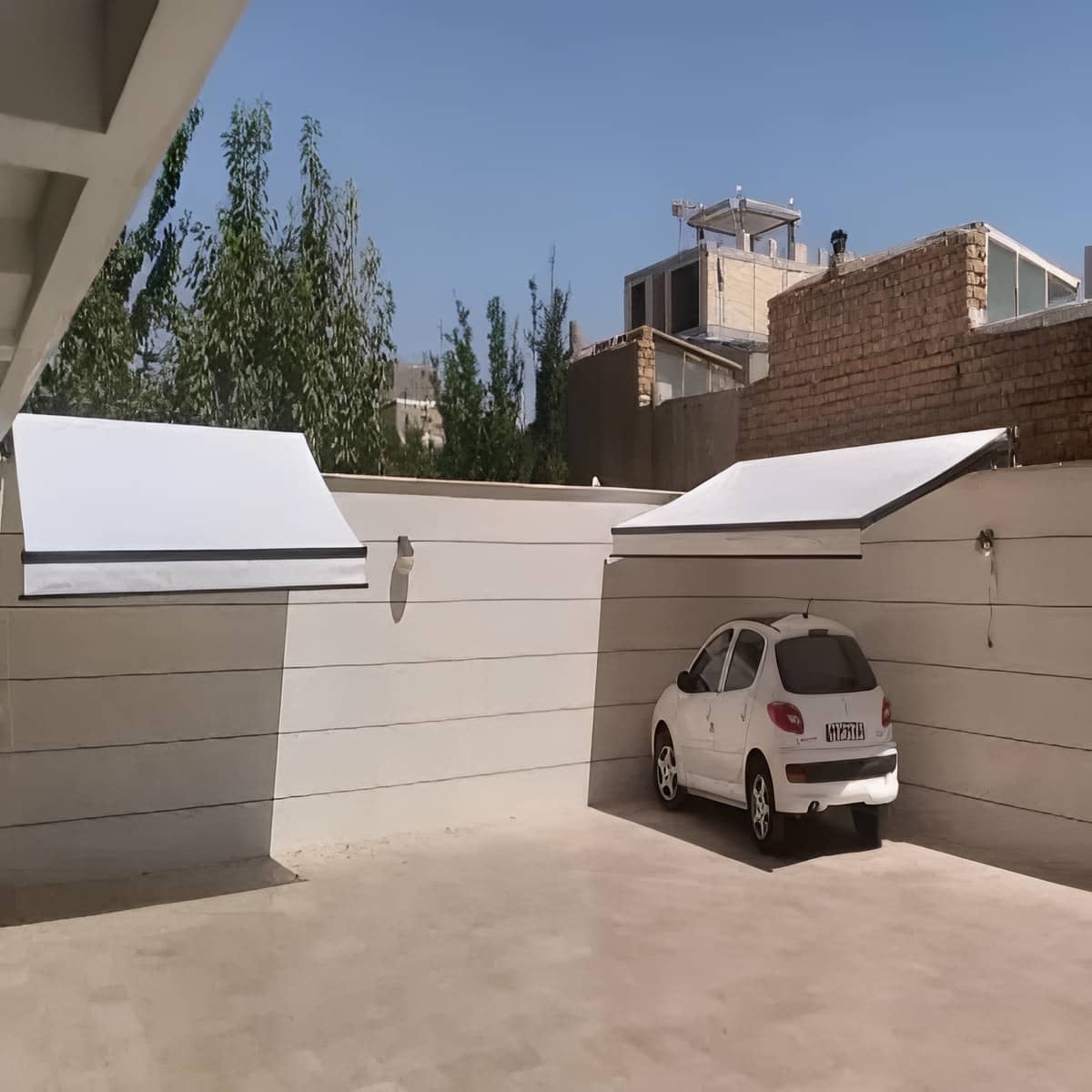 سایبان اتوماتیک ریموتدار در هشتگرد