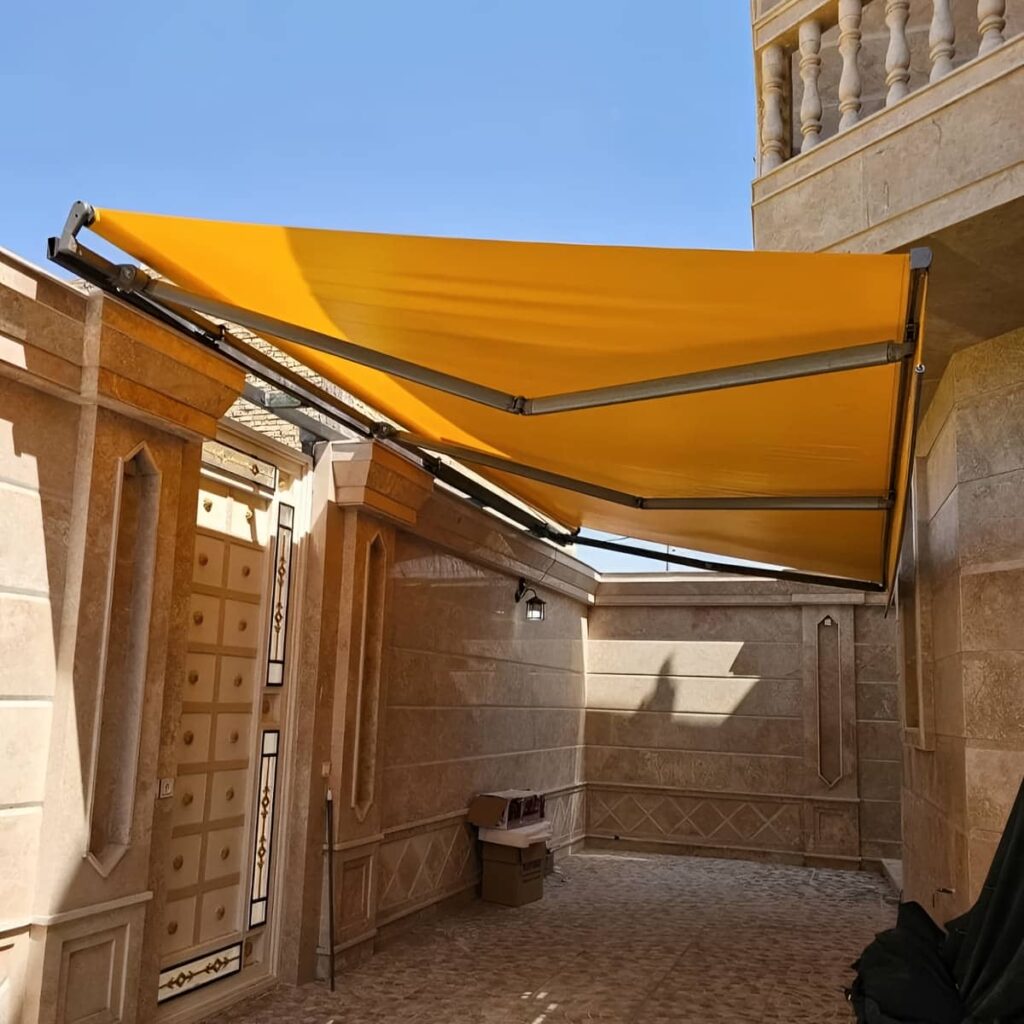 خرید سایبان اتوماتیک ریموتدار بازویی در ارومیه