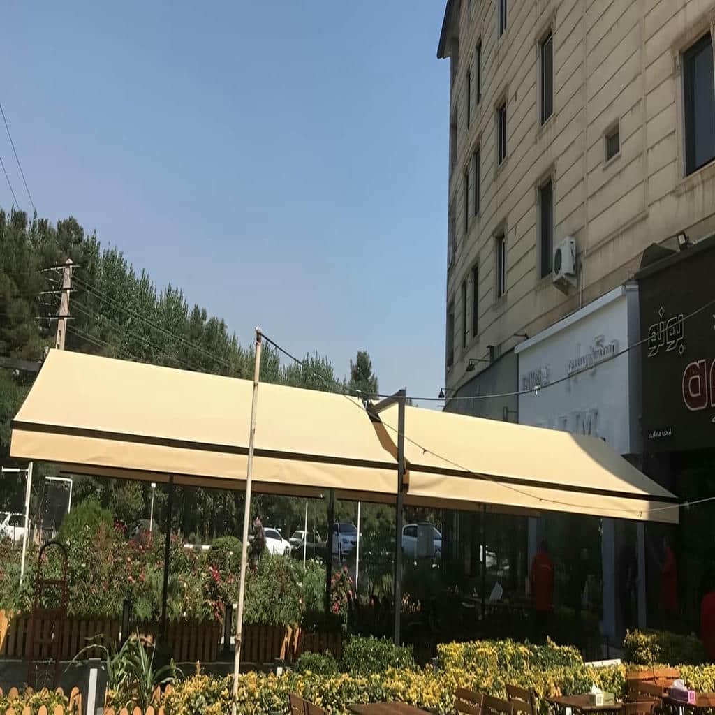 خرید سایبان اتوماتیک ریموتدار بازویی در تهران