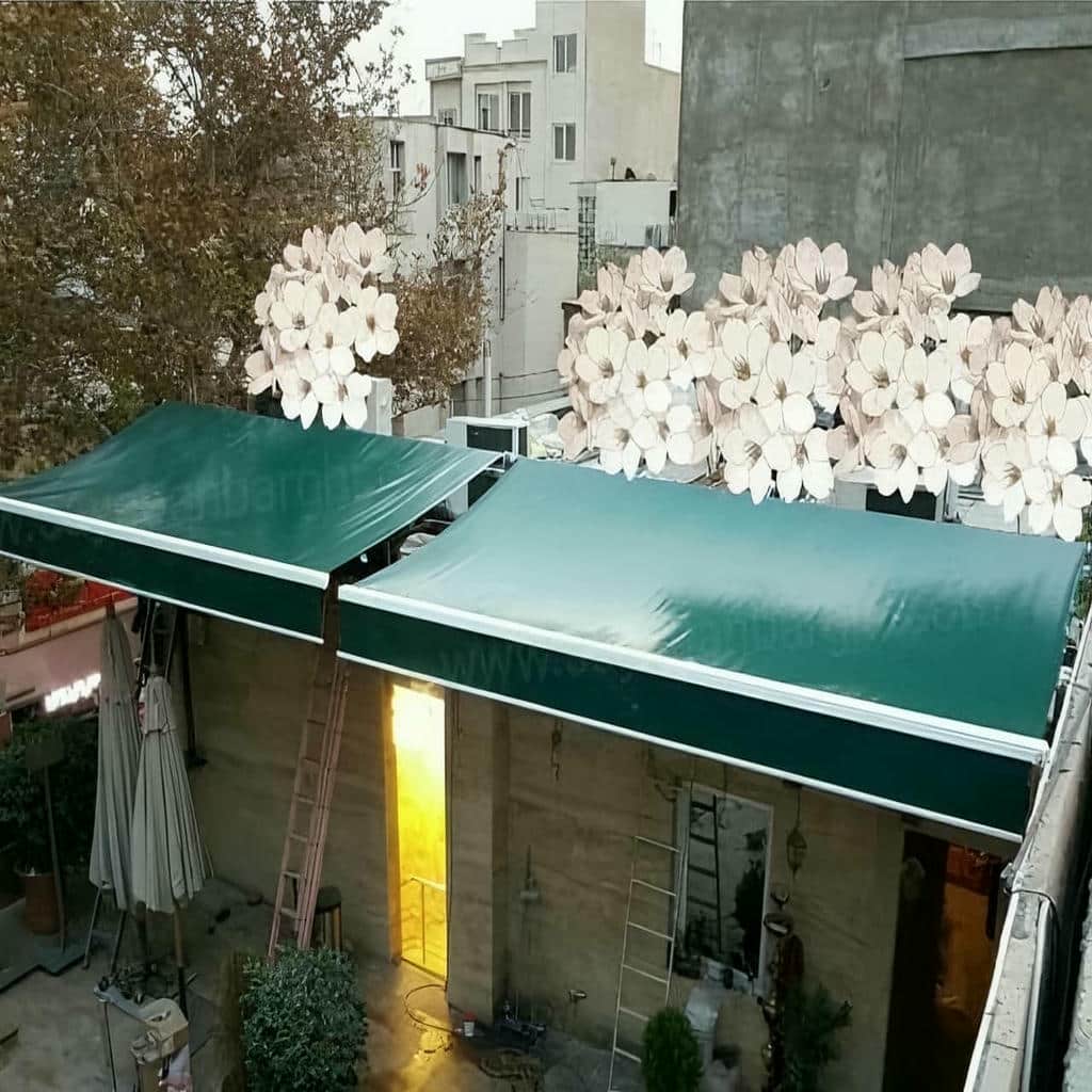 سایبان اتوماتیک ریموتدار در بجنورد