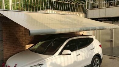 سایبان اتوماتیک ریموتدار در رفسنجان