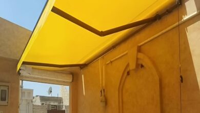 سایبان اتوماتیک ریموتدار در بندر انزلی