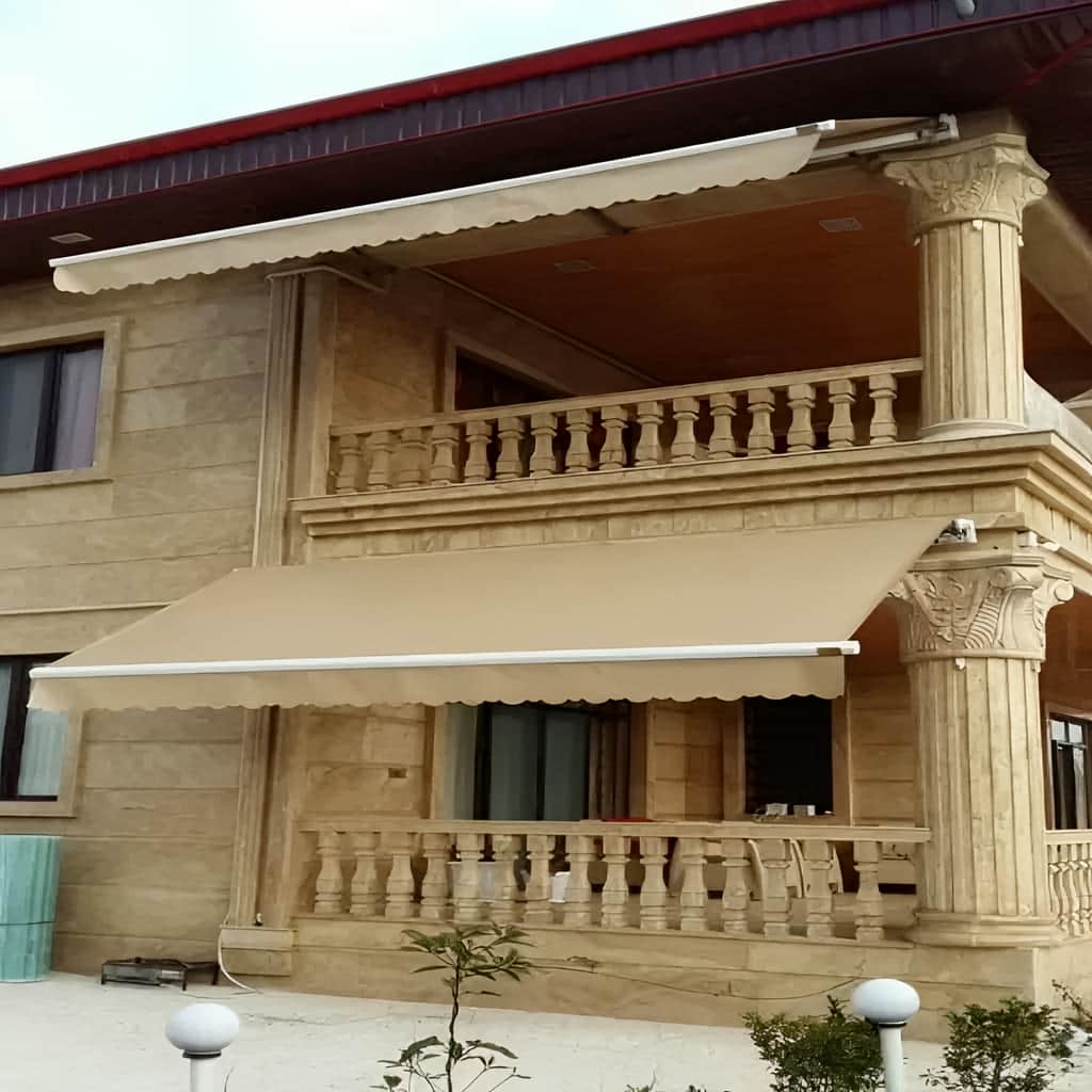 خرید سایبان اتوماتیک ریموتدار بازویی در فردیس کرج