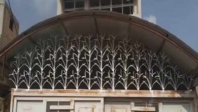 نرده شاخ گوزنی در طالقان
