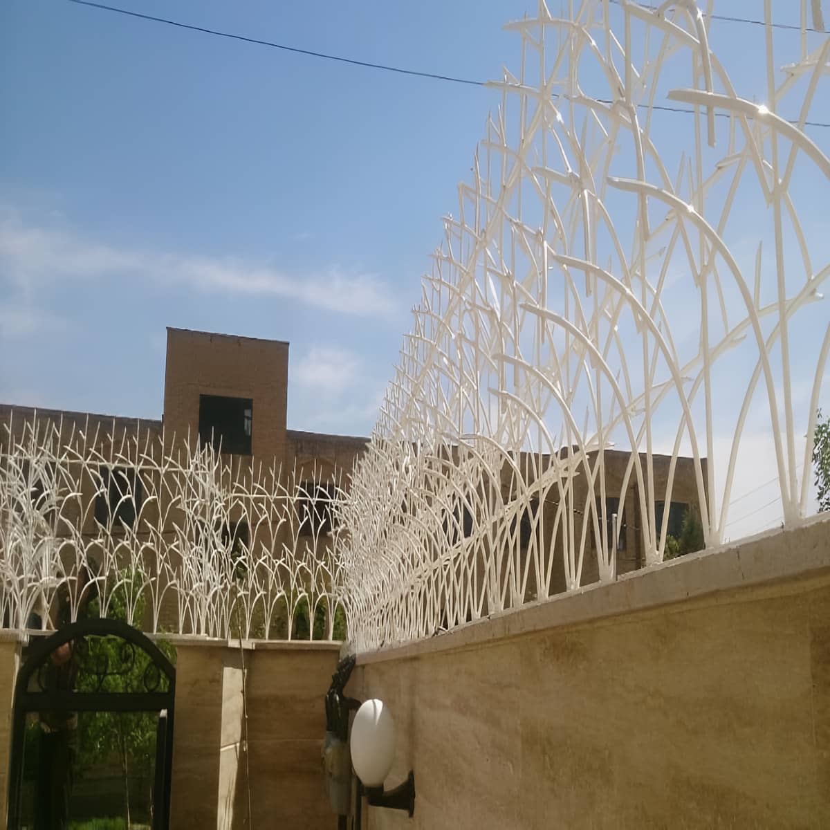نرده شاخ گوزنی در کیش