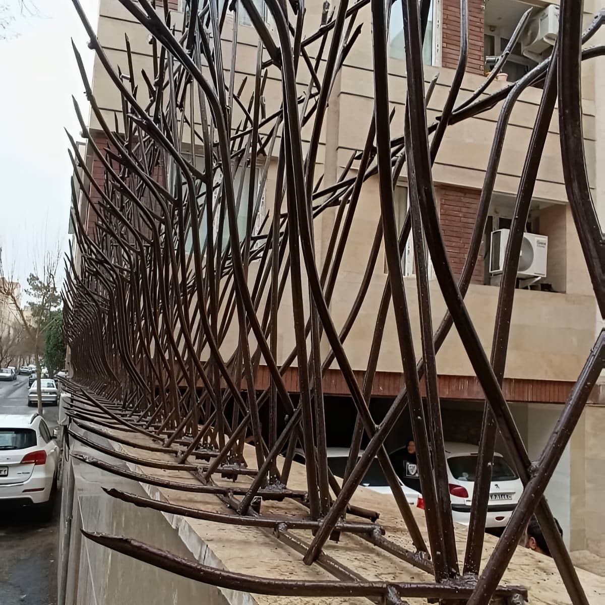 نرده شاخ گوزنی در ایلام