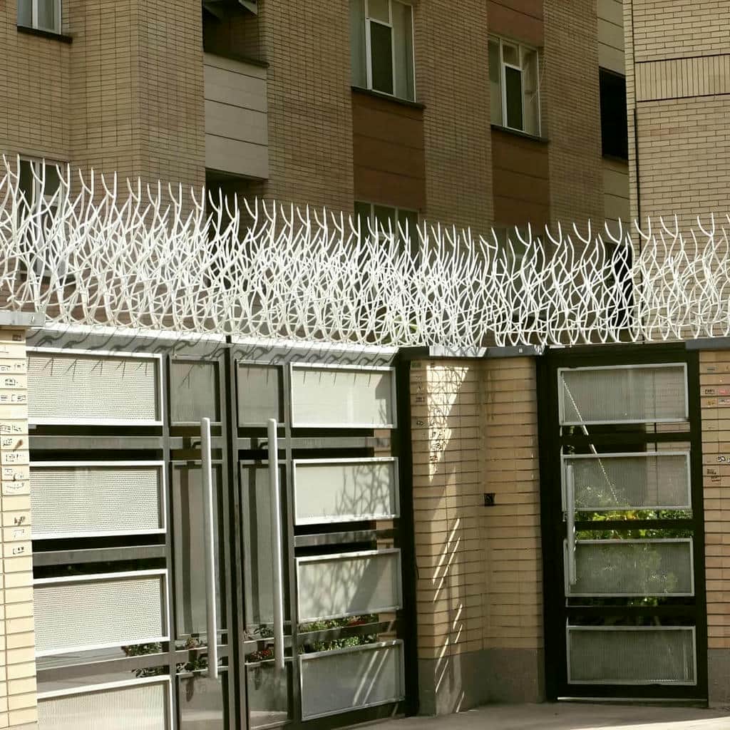 نصب نرده شاخ گوزنی ویلایی در کردان