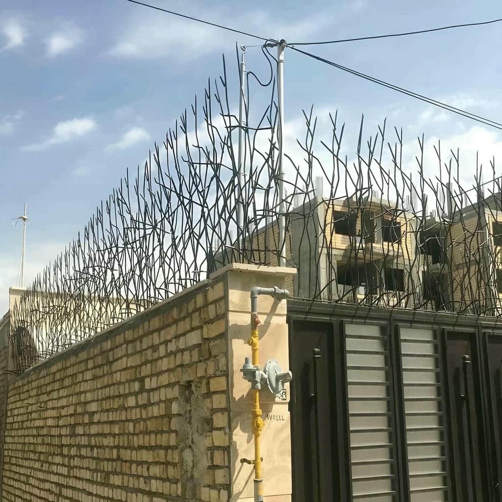 قیمت نرده شاخ گوزنی دیوار ویلا در بندر لنگه