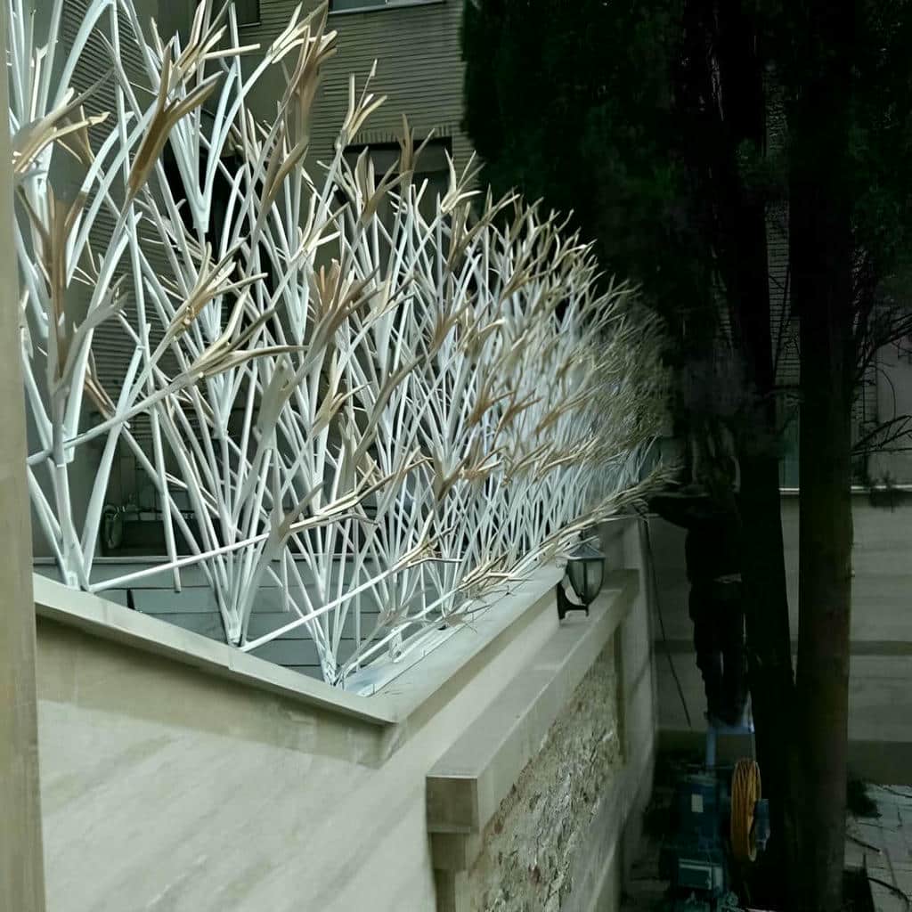 فروش نرده شاخ گوزنی دیوار باغ در قم