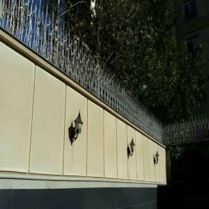 نرده شاخ گوزنی در بندر چابهار