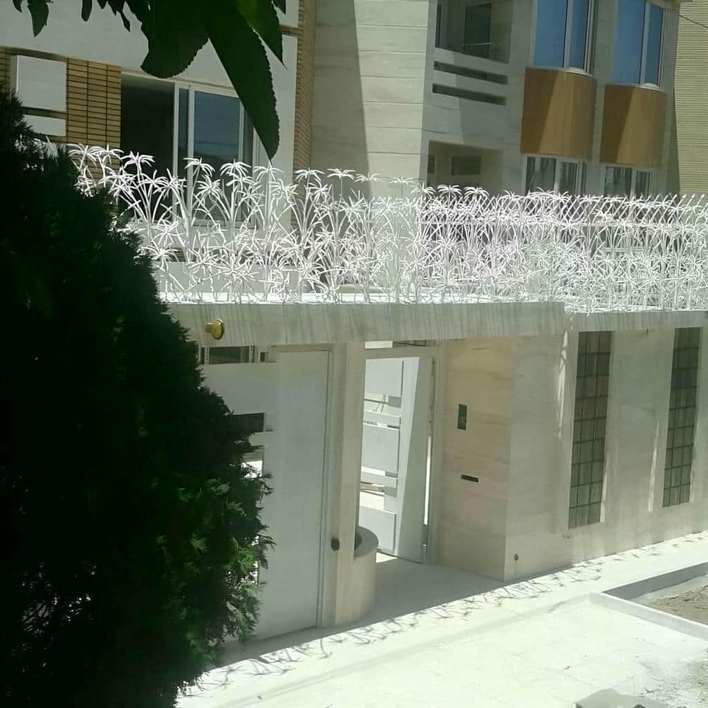 نصب نرده شاخ گوزنی تراکم بالا در شهریار