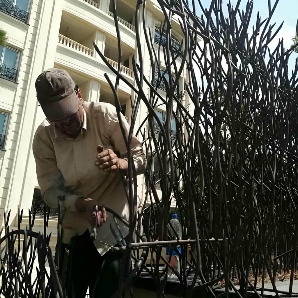 نرده شاخ گوزنی در مشهد
