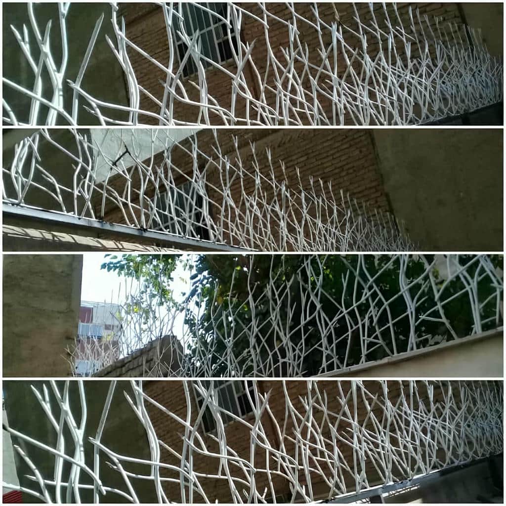 نصب نرده شاخ گوزنی تراکم مناسب در آمل