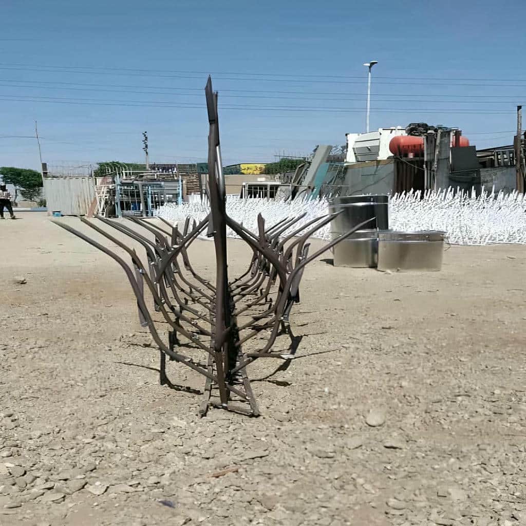 نصب نرده شاخ گوزنی ضدزنگ در نظرآباد