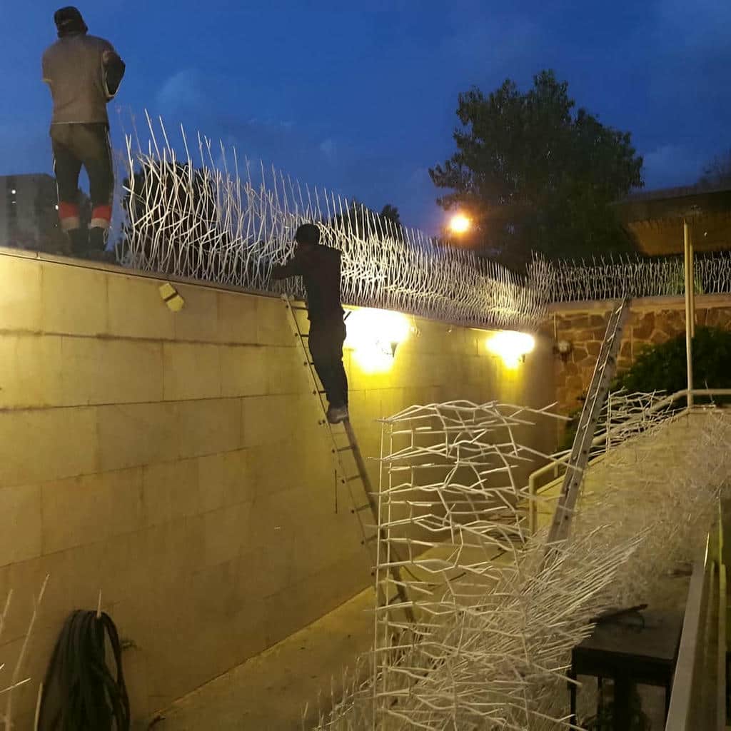 قیمت نرده شاخ گوزنی دیوار ساختمان در اهواز