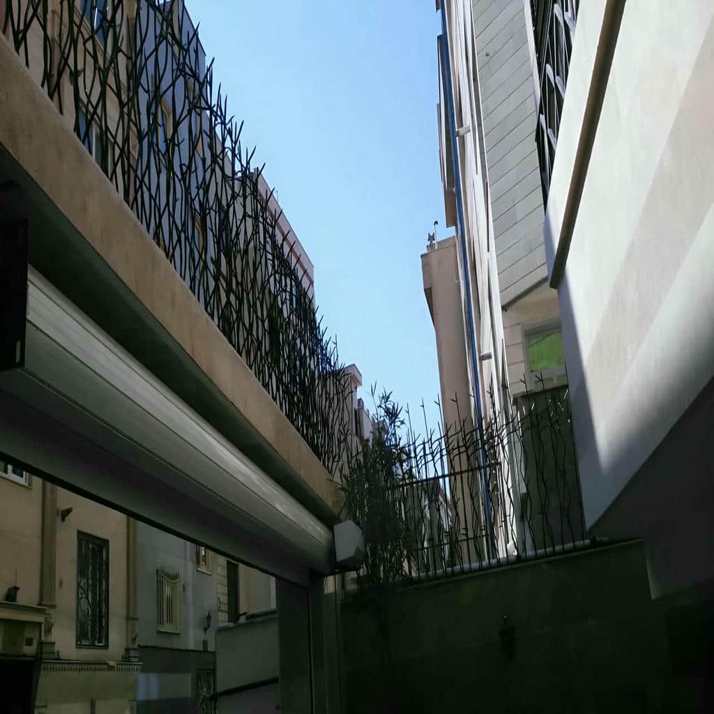 نرده شاخ گوزنی در رشت