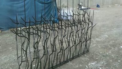 نرده شاخ گوزنی در پردیس