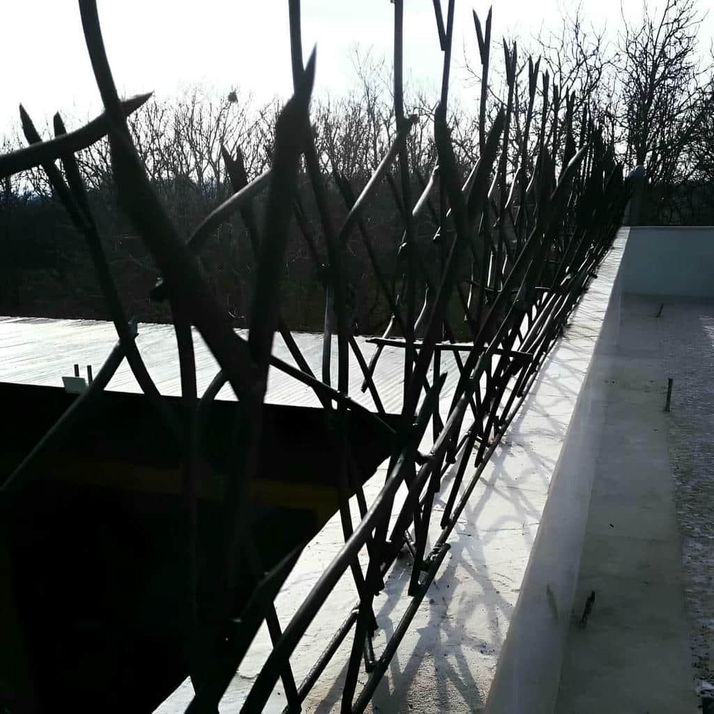 نرده شاخ گوزنی در عظیمیه کرج