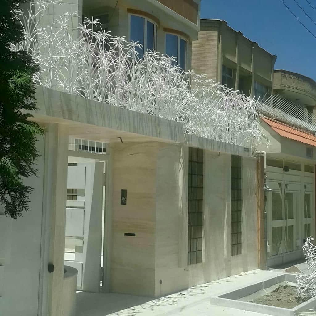 قیمت نرده شاخ گوزنی دیوار ساختمان در سیرجان