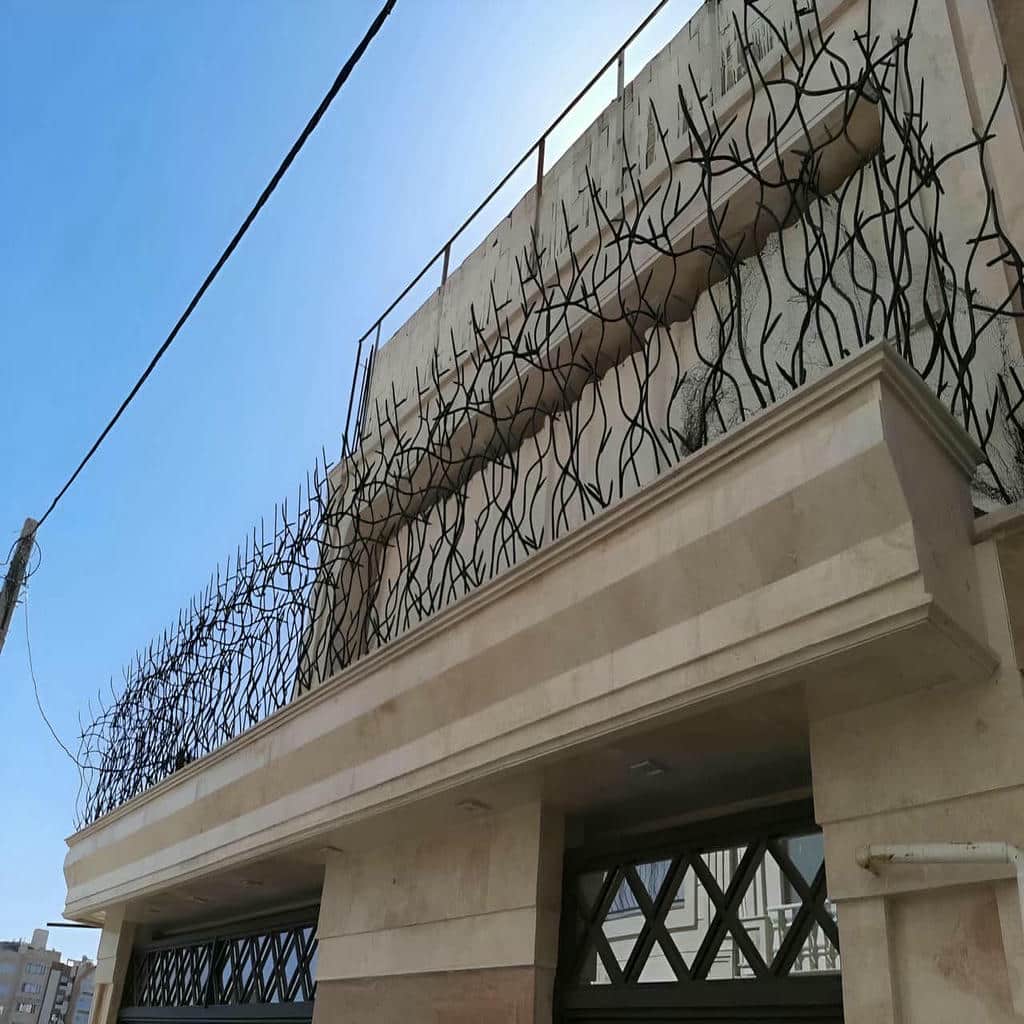 نرده شاخ گوزنی در اهواز