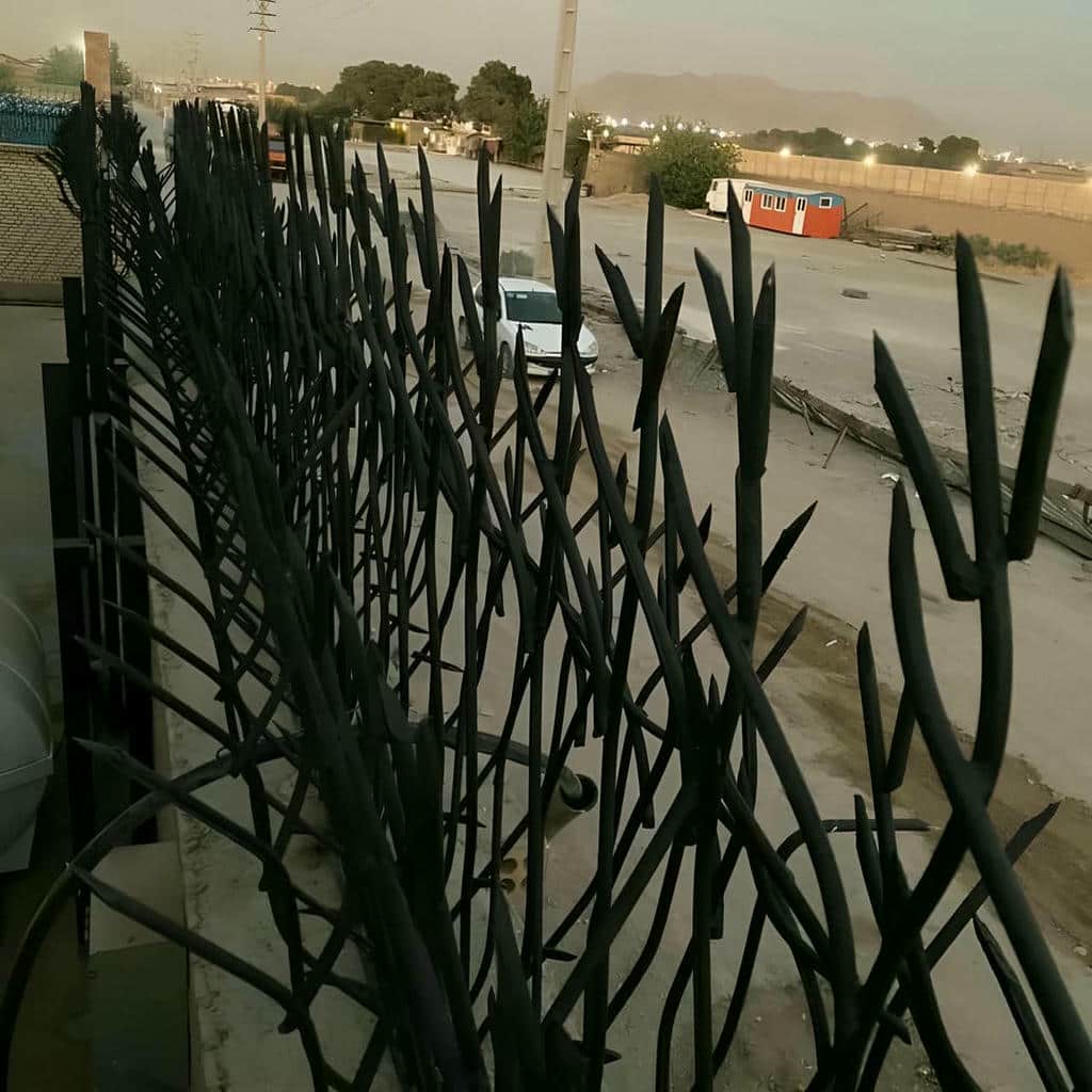 نرده شاخ گوزنی در گنبدکاووس