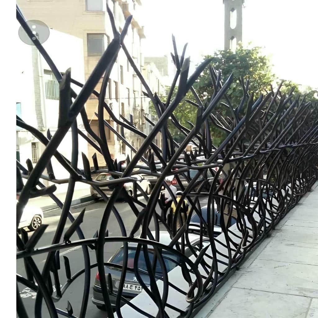 خرید نرده شاخ گوزنی اتصال پایه در کمال شهر