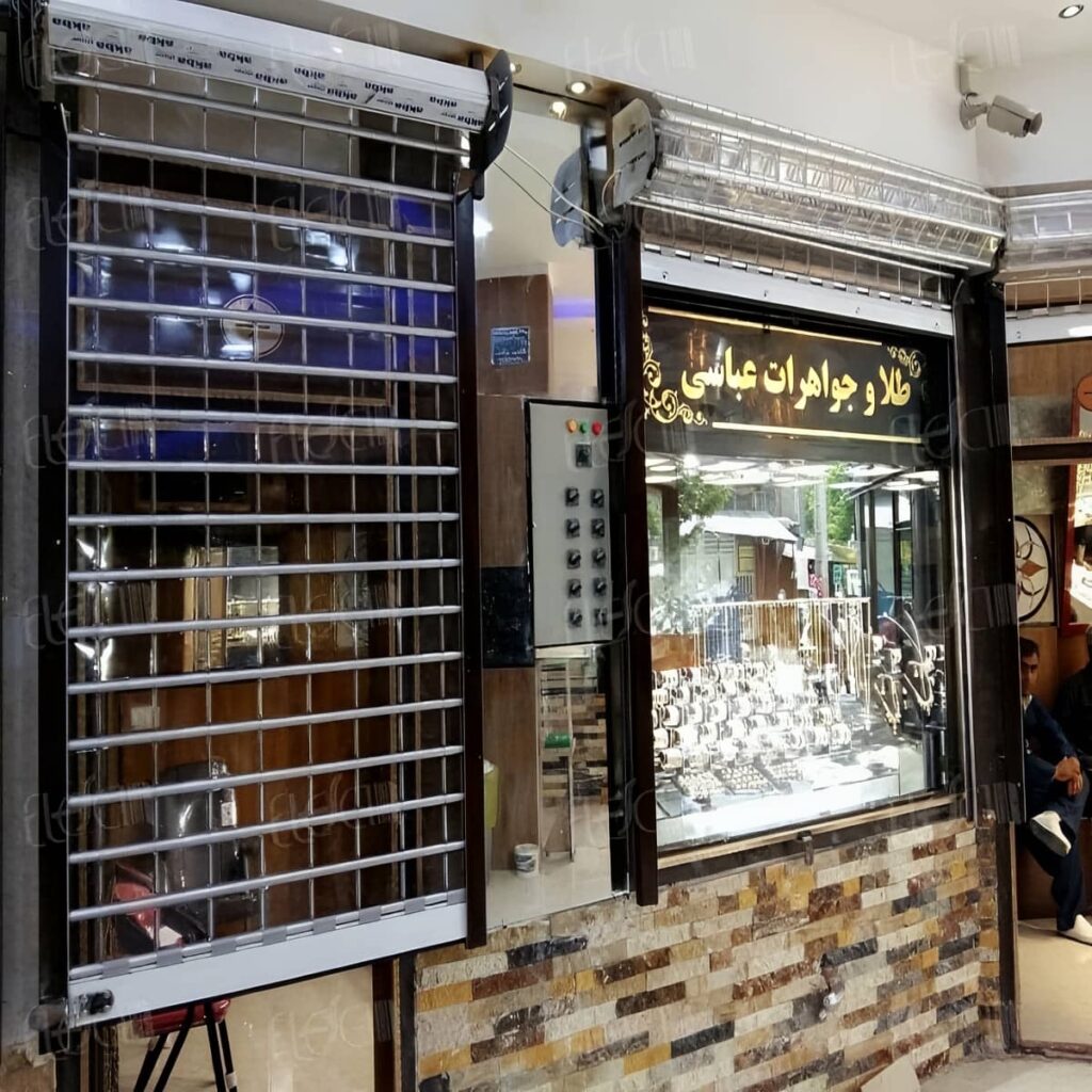 نصب درب کرکرهای برقی اتوماتیک در سنندج