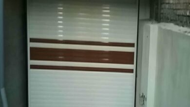 درب کرکره‌ای برقی در مهرشهر کرج
