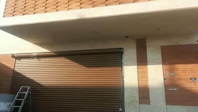 درب کرکره‌ای برقی اتوماتیک در کیش