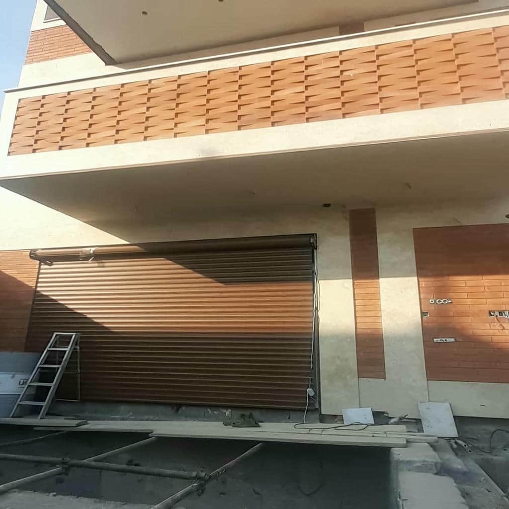 درب کرکره‌ای برقی اتوماتیک در کیش