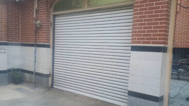 درب کرکره‌ای برقی در محمدشهر