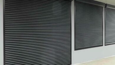 درب کرکره‌ای برقی اتوماتیک در گرگان