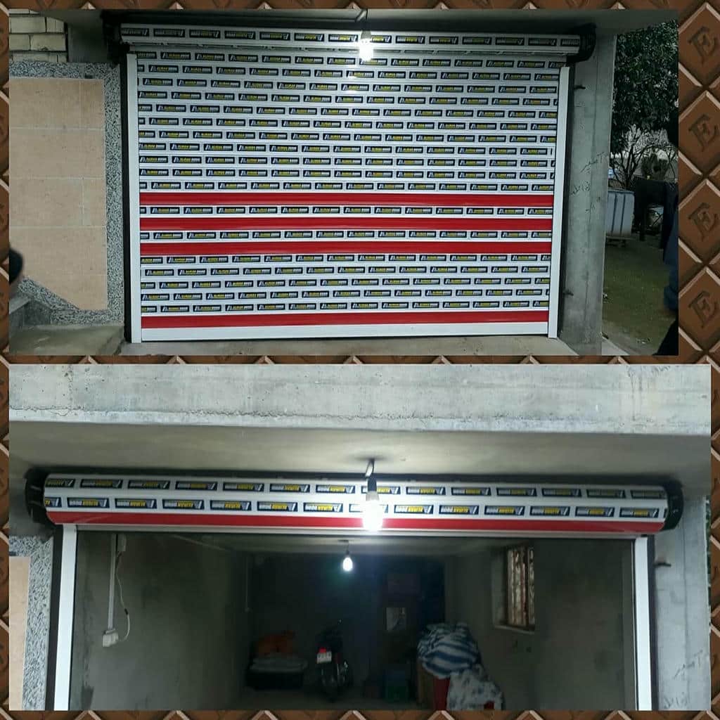 قیمت درب کرکرهای برقی فروشگاهی در خرم آباد