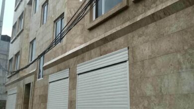 درب کرکره‌ای برقی اتوماتیک در دماوند