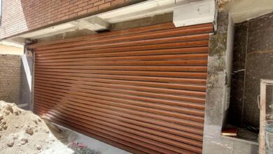 درب کرکره‌ای برقی در استان گیلان